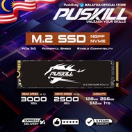 PUSKILL M.2 SSD NVME PCIe SSD M2 NGFF 2280 Internal Solid State Drive Disk for Laptop or Desktop
