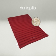 Dunlopillo Micro Latex Prayer Rug - Red Color 110x70x2.5 cm Premium 2024 Thick Modern Eid Travel Lat