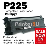 Compatible P225 M225 P265 for use in Fuji Xerox Laser Toner P225d P225db M225dw M225z M265z Printer