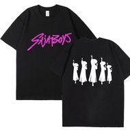 SQ7 Saja Boys T-shirt KPop Demon Hunters HUNTR/X anime short sleeve top SQ7