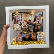 Diy custom designed photo frame 20x20cm- 25x25cm