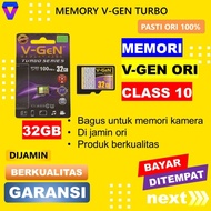 TRI54 - V-GEN Turbo MicroSDHC UHS-1 Class-10 66MB s 32GB JS76