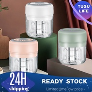 【TUGU】250ml Electric Food Processor Slicer Chopper Salad Machine Garlic Onion Slicer Kitchen Tool