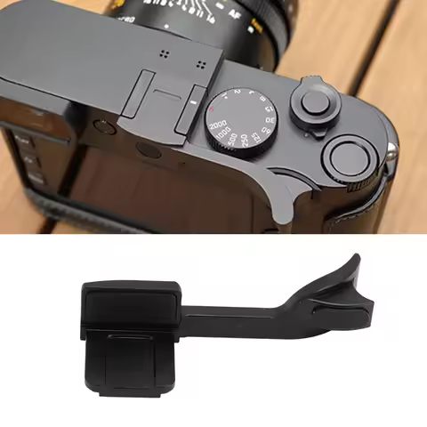 Aluminum Alloy Hot Shoe Thumb Up Rest Thumb Up Hand Grip Easy to Install for Leica Q2 Camera