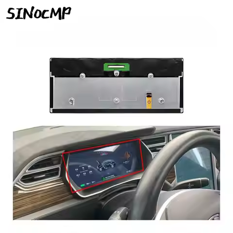 1 Pc Display Digital Instrument Cluster 12.3 Inch For Tesla Model S S2 X GEN 2 LA123WF1 SL 01 Digita