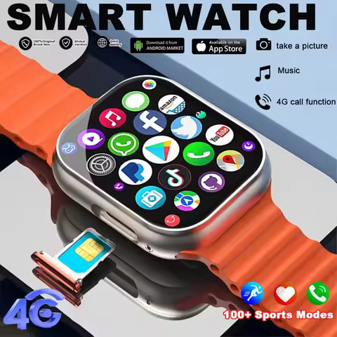 2026 New T83 Pro Smartwatch 4G Android 10.0 1.96inch Amoled 200w Pixel Camera Video Call GPS Track 1