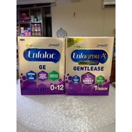 Enfalac GE 0 - 12 Months 1.65KG X 1 BOX & Enfagrow A+ MindPro Gentlease 1.65Kg