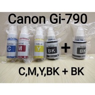 Canon g2010 G3010 g2000 G1010 compatible refill ink gi790 GI- 790 (XL) bottle ink refill Canon 790