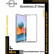 ITSKINS - SPECTRUM // CLEAR﻿﻿﻿﻿ - ANTIMICROBIAL case for XiaoMi RedMi Note 10 Pro/ Redmi Note 10