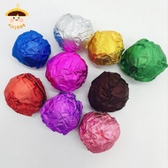 〔8C05〕 100Pcs Foil Candy Paage Paper Chocolate Aluminum Candy Sugar Food Tin Paper 〔8C〕