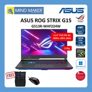 Asus ROG Strix G15 G513R-WHF224W NoteBook (EclipseGray) AMD Ryzen7-6800H / Win11 Home / 16GB RAM / 5