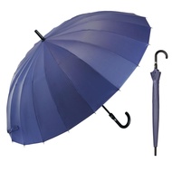 [Japan] Waterfront LESS IS MORE Series "Toyama Thunder" 20-Rib Long Umbrella, 70cm, withstands Toyam