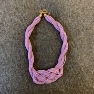 Lovisa Purple Twist Beaded Short Necklace