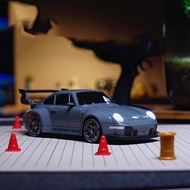 รถดริฟท์ RC 993 Porsche ความเร็วสูงของเหลวเงินครึ่งขนาดคันเร่งรีโมทคอนโทรลรถดริฟท์ประสิทธิภาพสูงสําห