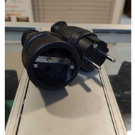 ELECTRICAL RUBBER PLUG / RUBBER CONNECTOR PLUG / 2 PIN RUBBER MALE FEMALE PLUG