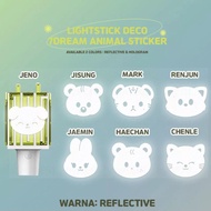 7DREAM ANIMAL LIGHTSTICK DECO STICKER REFLECTIVE HOLOGRAM (ADD ANIMAL STICKER NCT DREAM HOLOGRAM REF