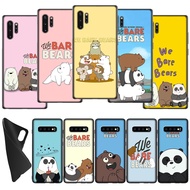 XK58 We Bare Bears Soft silicone Case for Samsung A6 A8 A6+ A8+ Plus A7 A9 2018
