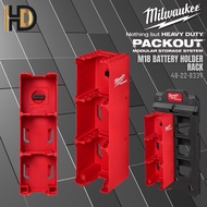 Milwaukee PACKOUT M18 Battery Rack / Milwaukee PACKOUT Compact M18 Battery Rack / 48-22-8339