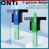 ONTi Fibre Optic SC Connector Butterfly UPC Fujikura (blue) And  APC senko (green) Free Stripper