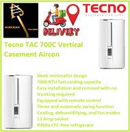 Tecno TAC 700C Vertical Casement Aircon / FREE EXPRESS DELIVERY