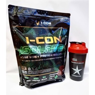 I-Con Isolate Plus 5 lbs ICon Nutriton Isolate+ + I Con 5lbs 5lb 10 lb Whey Protein IsoMax CLA Fat B