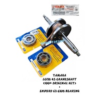 100% ORIGINAL HLY YAMAHA LC135 4S 4 SPEED 1S8 V1 - V7 CRANKSHAFT GRANSAP WITH ENDURO BEARING C3 C4 6