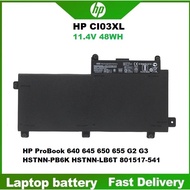 HP C103XL HP Probook 640 G2 645 G2 650 G2 655 G2 640 G3 650 G3 HSTNN-PB6K 801517-541 Battery