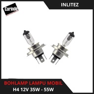 Lampu Mobil Bohlam H4 12V 35W-55W Inlitez Anti UV