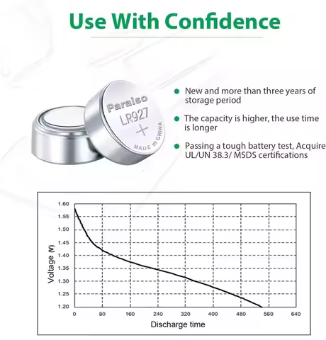 NEW high-capacity 1.55V AG7 LR927 LR57 SR927W 399 GR927 395A Battery Button Batteries For Watch Toys