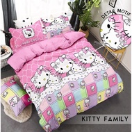 Hello kitty family bed sheets