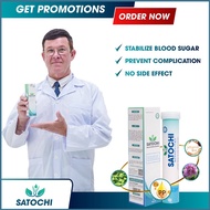 [ Genuine ] Satochi Help to Stabilize Blood Sugar Diabetic Support Diabetes 20 Effervescent Tablets