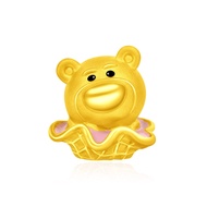 CHOW TAI FOOK Disney Pixar Collection 999 Pure Gold Charm: Lotso Bear R31937