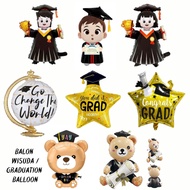 Graduation foil balloon graduation theme balloon