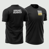 Brunei Runner Performance Sports Jersey Men Lightweight Breathable Jogging Race Tee