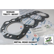 SANWA Japan Metal Head Gasket 1.3mm thick NISSAN OEM PN 11044-54T05 TD27T BD30 BD30T TERRANO WD21 MI