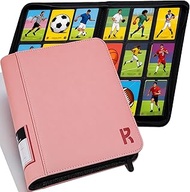 KarlyPro 9 Pocket Trading Card Zip Binder, 540 Cards, Premium SV-Tec Album Material, Tag Design, 32 