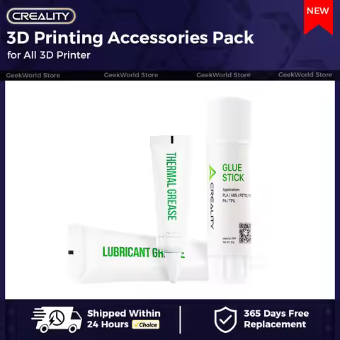 Original Creality 3D Printing Accessories Pack Glue Stick Thermal Grease Lubricant Grease in One Pac