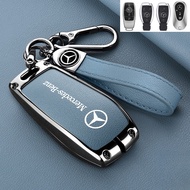 Alloy Car Key Cover for Mercedes Benz A C E G S Class W176 W177 V177 W205 W117 W118 W213 W206 W223 S