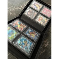 HICE Toploader Binder 2x2 4 Pocket 14 Pages for Pokemon Magic TCG Rare Original