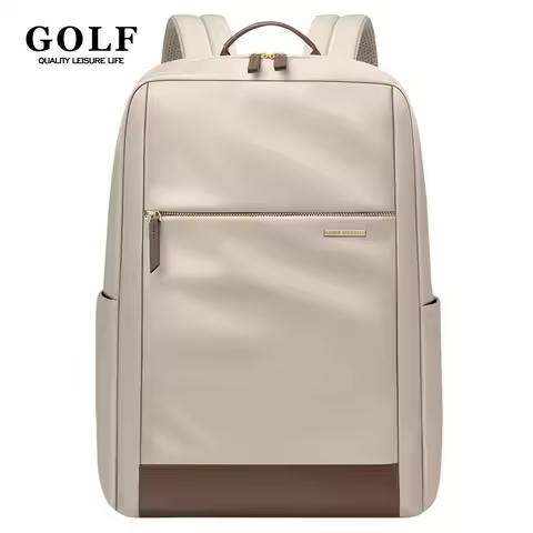 GOLF Backpacks for Women 15.6 inch Laptop Backpack Business Woman Black Back Pack Bag Nylon Waterpro