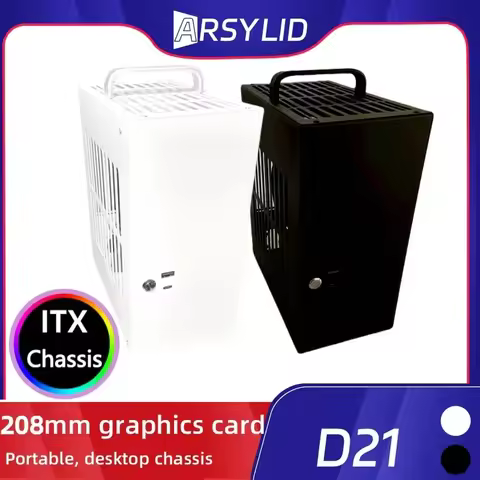 5.9L A4 Chassis HTPC Mini ITX Game Computer 170x190 170x170 Support Graphics Card RTX2070 I7 Indepen