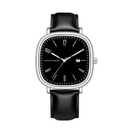 Hannah Martin Nocblec Men Leather Quartz Watch