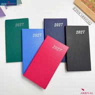 Year 2027 Slim Pocket Size Journal Planner Hard Cover Diary Journal Planner Notebook Quality 48K-3