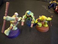 3隻忍者龜按動玩具 2013麥當勞