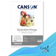 CANSON MANGA ILLUSTRATION PAD SKETCHBOOK 250GSM A3/A4