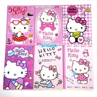 สมุดปกอ่อน ลายการ์ตูน Hello Kitty สมุดโน๊ตพกพาได้