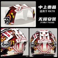 Suitable for arai rx7x Spoiler/VZ-RAM Spoiler for Rear Spoiler RX7X Helmet Spoiler