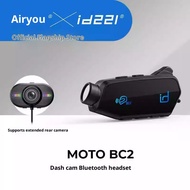 id221 bc2 Motorcycle helmet, Bluetooth headset, dual-camera all-in-one machine, waterproof 4K high-d