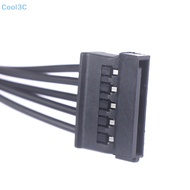 Cool3C SATA to 15Pin Male To Female Power Extension Cable HDD SSD SATA Power Cable 20CM HOT