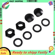 Rear Windshield Glass Strut Hardware Kit Fit for   92-95 Hatchback EG6  Black